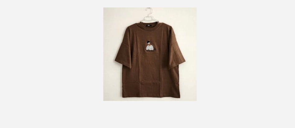 تصویر 3 از تیشرت قهوه‌ ای مردانه با پارچه خنک و مقاوم